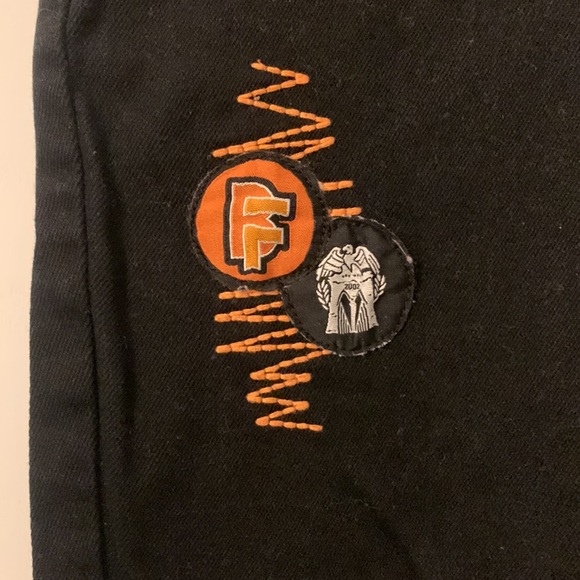 Born Fly black men’s jeans size 38 very unique - Picture 2 of 4